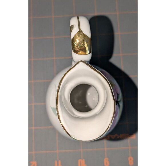 Vintage Noritake Azalea Porcelain Cruet Stopper Oil Vinegar red mark - Picture 7 of 10